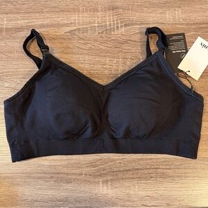 Knix Women’s Black Seamless Nursing Bra - Large